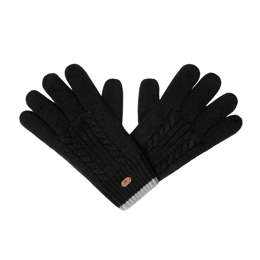 Gants Creamy gin Noir