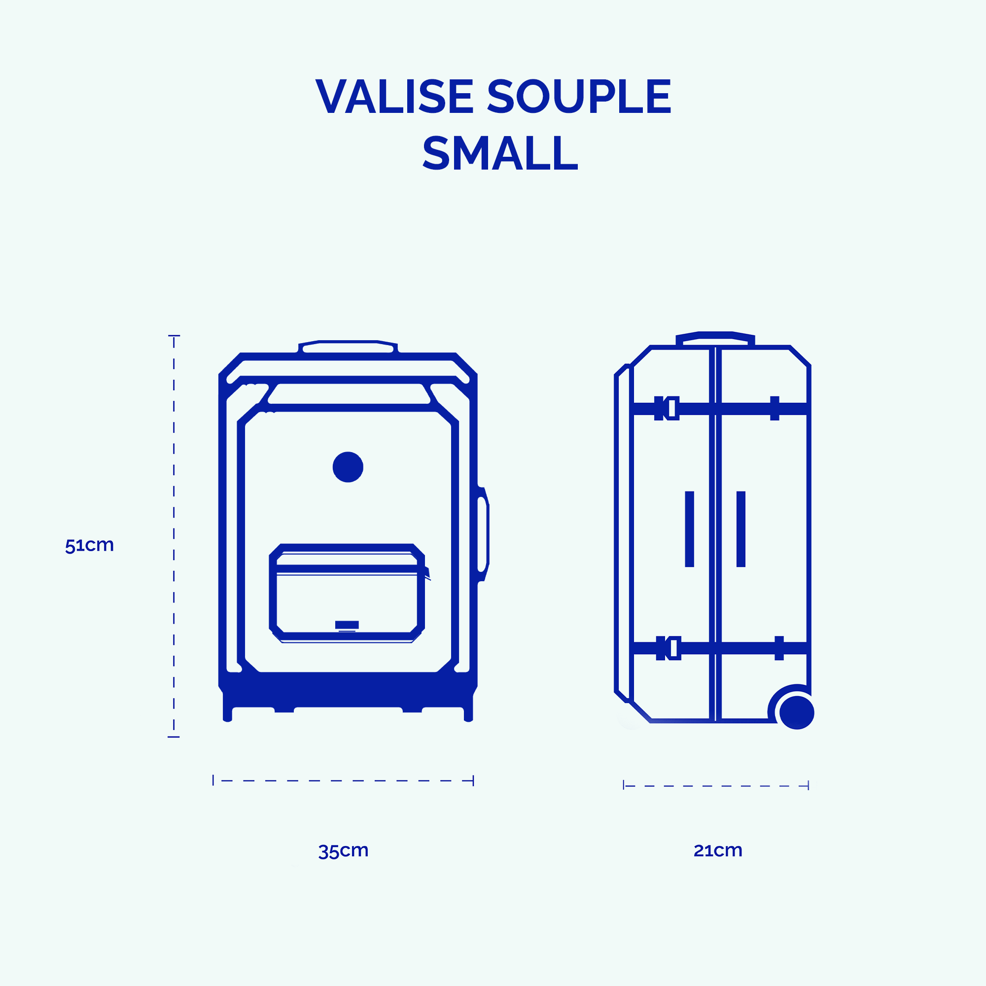 Set de 3 valises Reykjavik