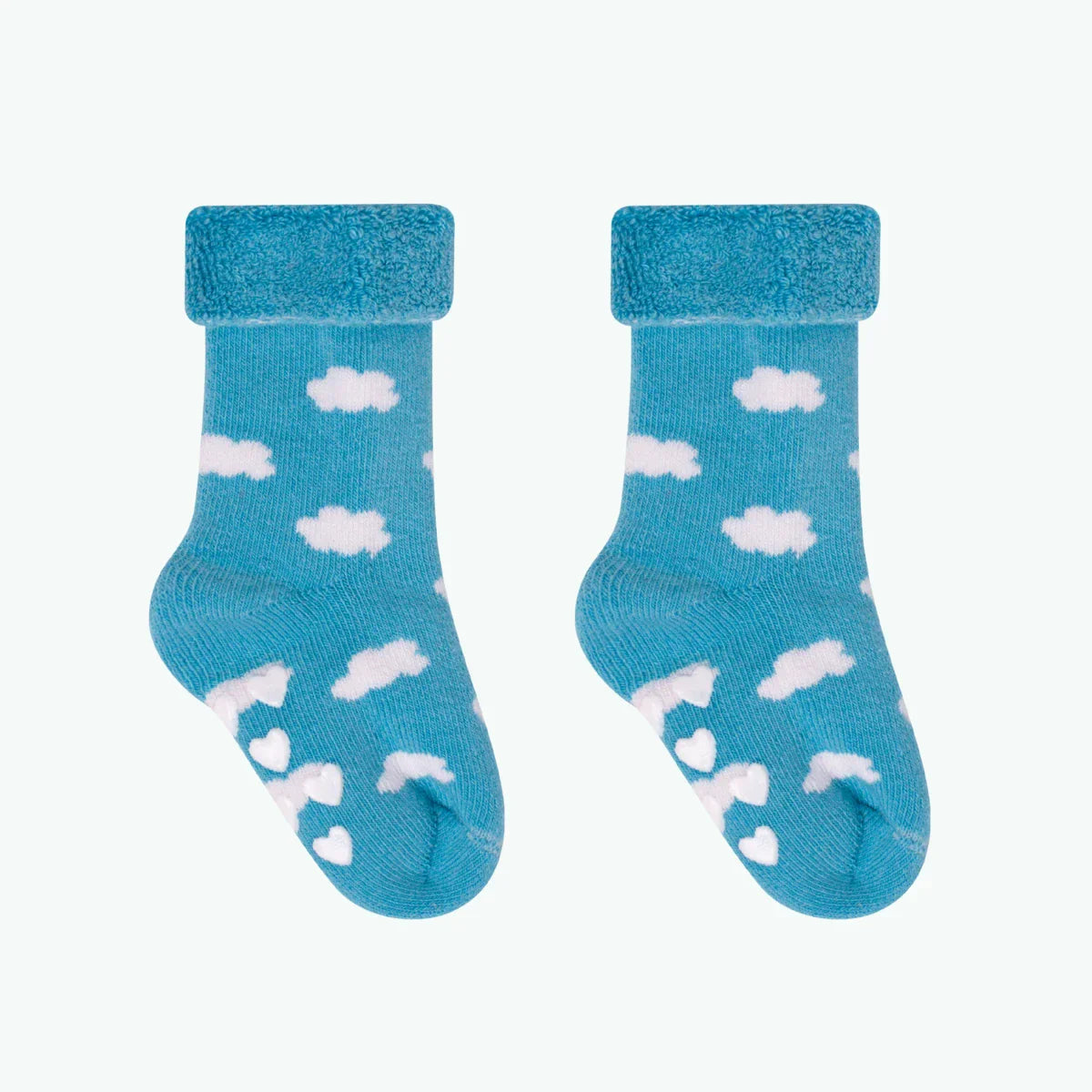 Dans les nuages - Pack de chaussettes bébé - Bleu