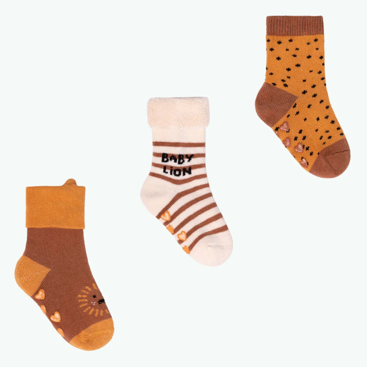 Baby lion - Pack de chaussettes bébé