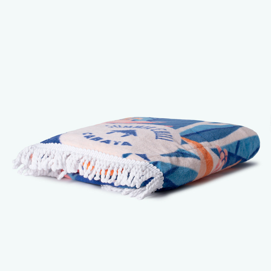 Bora Bora - Serviette ronde