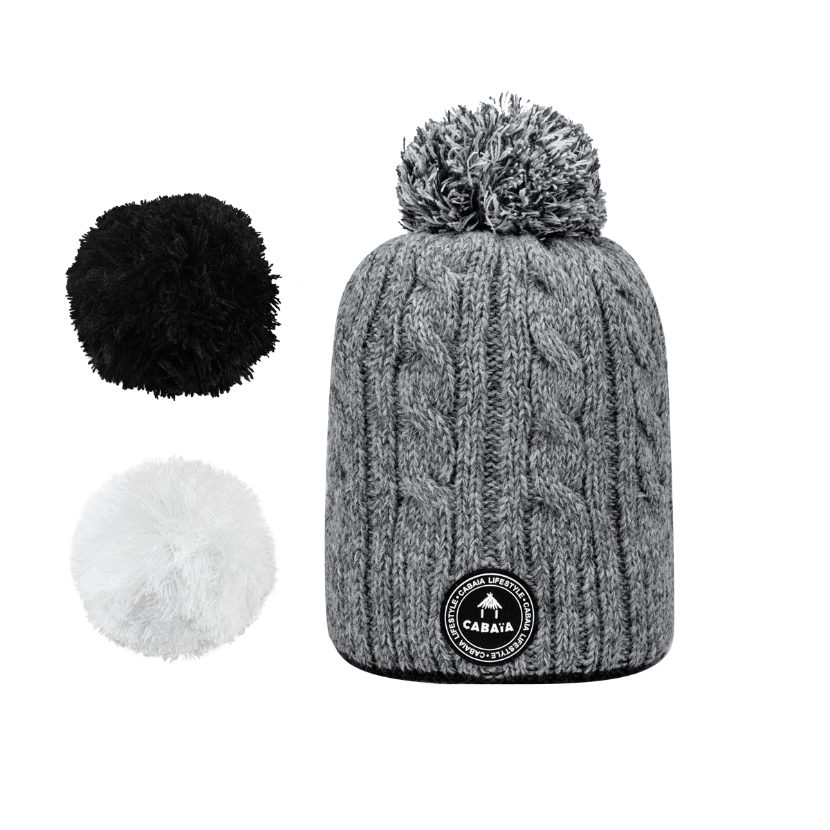 Milky Grey Melange - Polaire