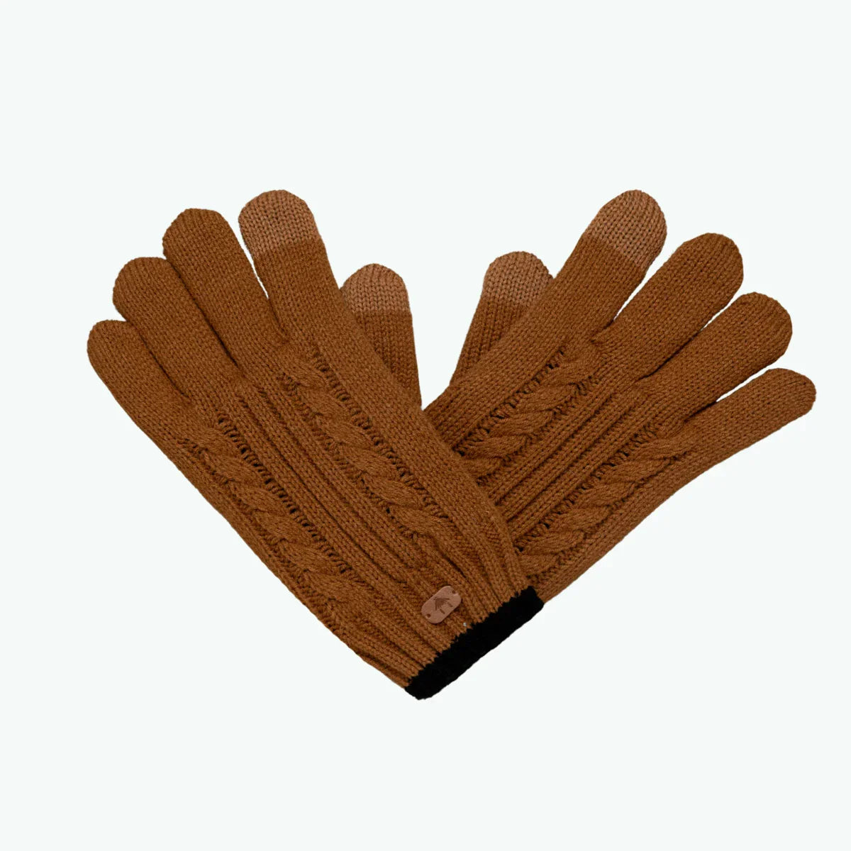 Gants Creamy gin Marron