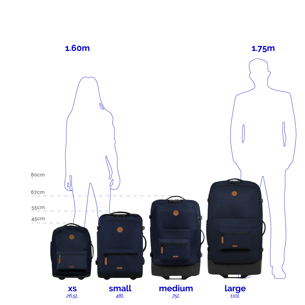 Set de 2 valises Coromandel