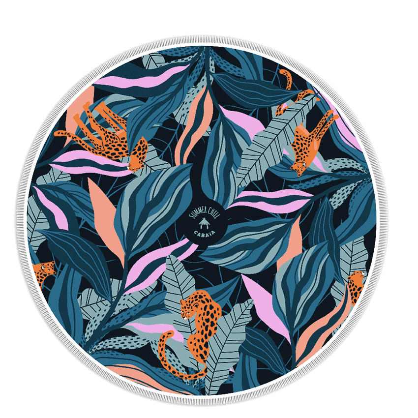 Alicante - Serviette ronde