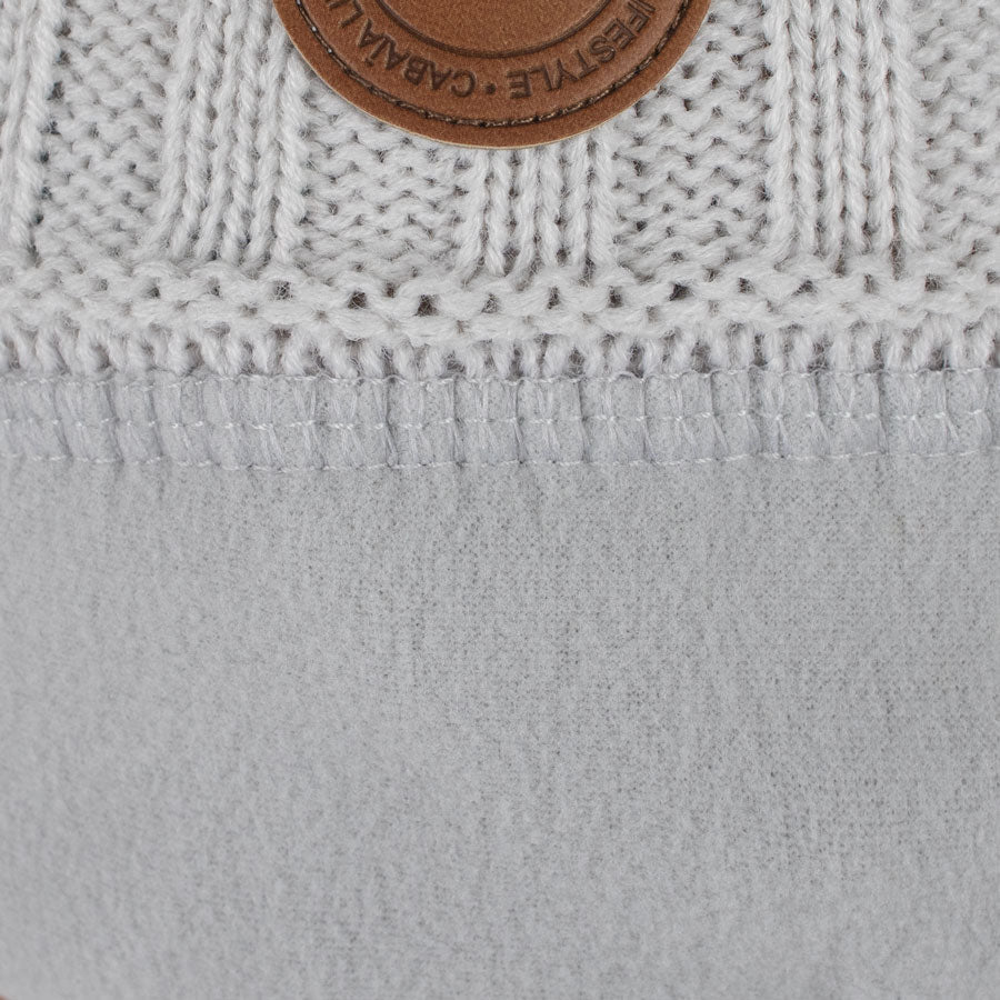 Elephantini Light Grey Polaire