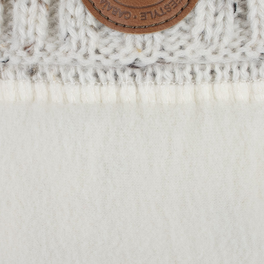 Bonnet jus de pomme cream Polaire base