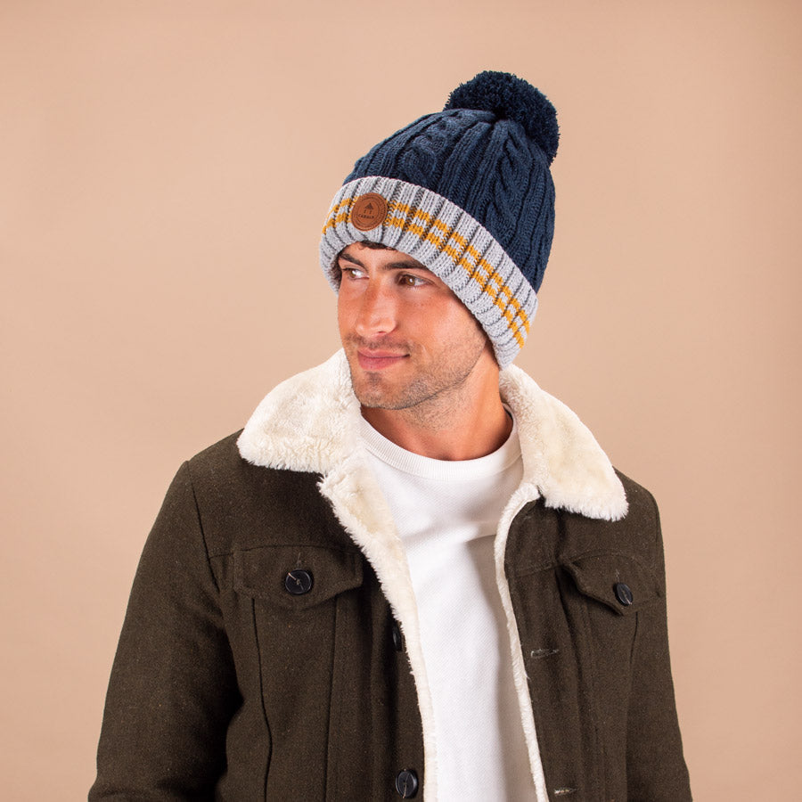 Creamy Gin New Navy Polaire