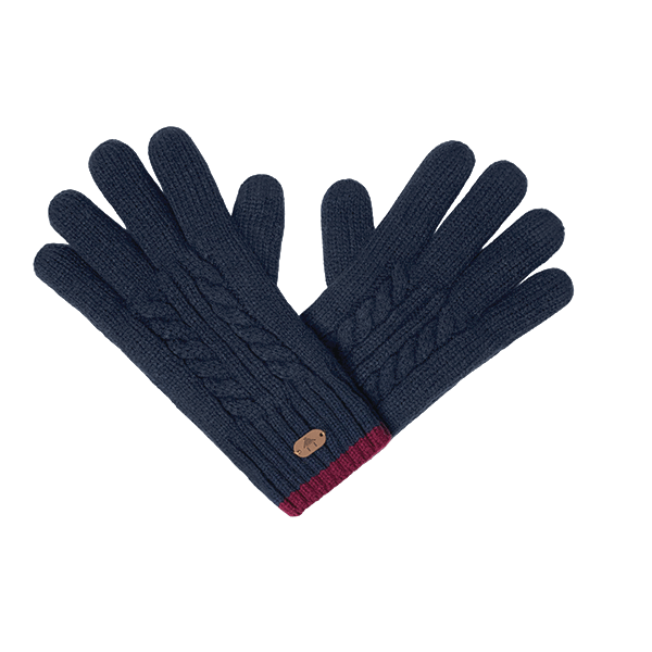 Gants Creamy Gin Bleu marine