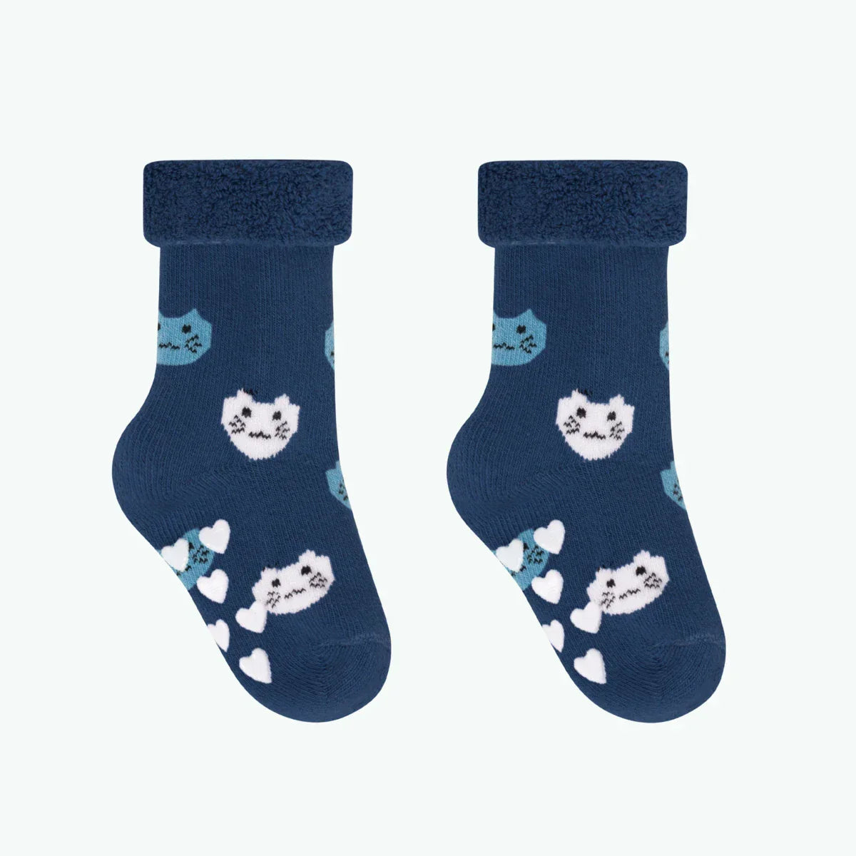Dans les nuages - Pack de chaussettes bébé - Bleu