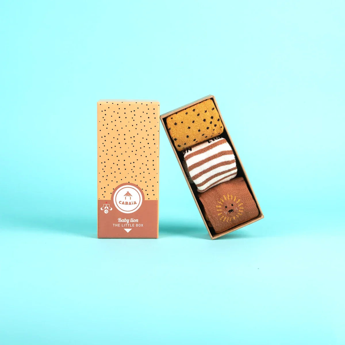 Baby lion - Pack de chaussettes bébé